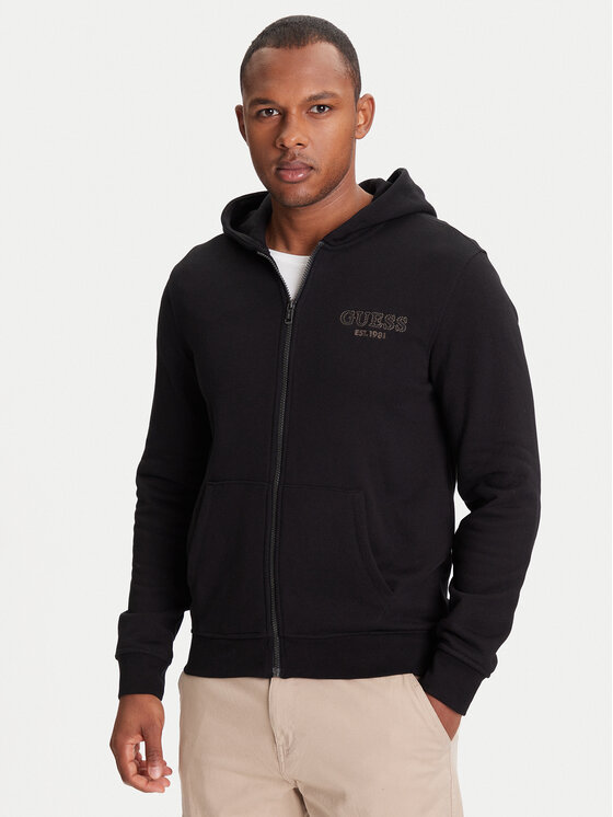 Guess Суитшърт M5YQ48 KCN01 Черен Regular Fit за Мъже цена
