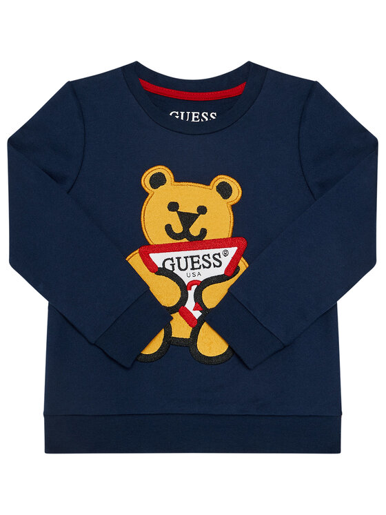 Guess Суитшърт N0BQ09 K97E0 Тъмносин Regular Fit за Момчета цена