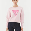 Guess Суитшърт W3BQ11 K9Z21 Розов Regular Fit за Жени цена