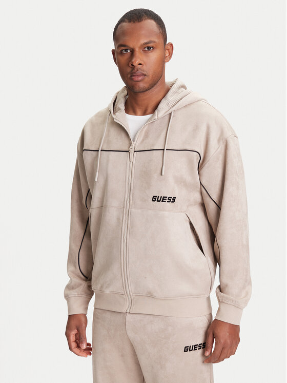 Guess Суитшърт Z5YQ05 KCJY2 Бежов Regular Fit за Мъже цена