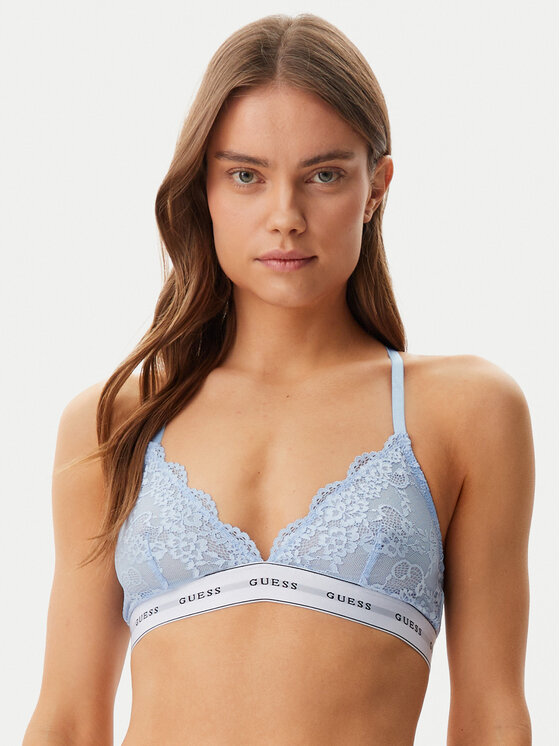 Guess Сутиен с банели O97C02 KBBT0 Светлосиньо за Жени цена