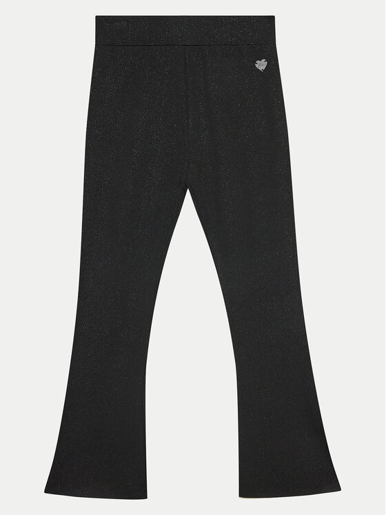 Guess Текстилни панталони J4BB09 KBYJ0 Черен Regular Fit за Момичета цена