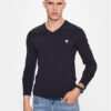 Guess Тениска с дълъг ръкав M2YI08 J1314 Тъмносин Slim Fit за Мъже цена