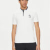 Guess Тениска с яка и копчета M5GP60 K7O64 Бял Slim Fit за Мъже цена