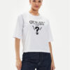 Guess Тишърт Aurelie V4YI06 I3Z14 Бял Boxy Fit за Жени цена