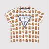 Guess Тишърт H1YT00 K6YW1 Бял Regular Fit за Момичета цена