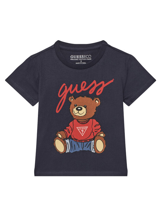 Guess Тишърт H4BT01 I3Z14 Тъмносин Regular Fit за Момчета цена