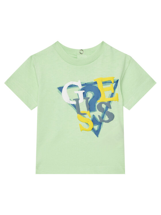 Guess Тишърт I5GI01 K8HM4 Зелен Regular Fit за Момчета цена