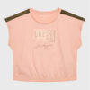 Guess Тишърт J3GI11 K8HM3 Розов Boxy Fit цвят на ниска цена