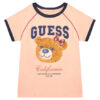 Guess Тишърт J5YI21 K8HM4 Коралов Regular Fit цвят на ниска цена