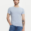 Guess Тишърт M2YI24 J1314 Светлосиньо Slim Fit за Мъже цена