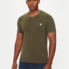 Guess Тишърт M2YI32 J1314 Зелен Slim Fit за Мъже цена