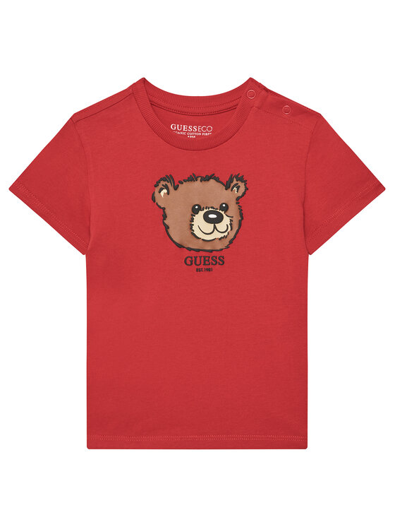 Guess Тишърт N5YI16 K8HM4 Червен Regular Fit за Момчета цена