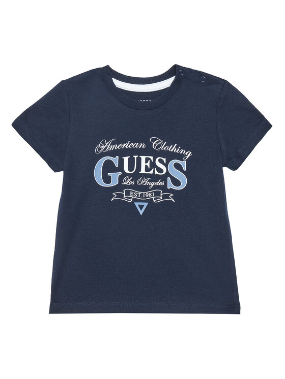 Guess Тишърт N5YI20 K8HM4 Тъмносин Regular Fit за Момчета цена