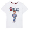 Guess Тишърт N5YI22 K8HM4 Бял Regular Fit цвят на ниска цена
