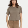 Guess Тишърт V3RI08 I3Z14 Кафяв Regular Fit за Жени цена