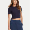 Guess Тишърт V5YP08 K8RT2 Тъмносин Slim Fit за Жени цена