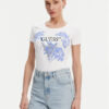 Guess Тишърт W5GI08 J1314 Бял Slim Fit за Жени цена
