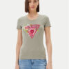 Guess Тишърт W5GI10 J1314 Зелен Slim Fit за Жени цена