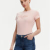 Guess Тишърт W5GI47 KA0Q1 Розов Slim Fit за Жени цена