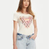 Guess Тишърт W5YI08 J1314 Екрю Regular Fit за Жени цена