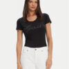 Guess Тишърт W5YI46 J1314 Черен Regular Fit за Жени цена