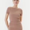 Guess Тишърт W5YP14 KAQL2 Бежов Regular Fit за Жени цена