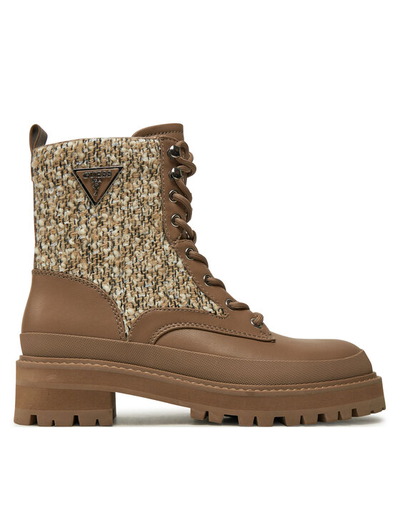 Guess Туристически oбувки Badany FLFBDN ELE10 Бежов за Жени цена