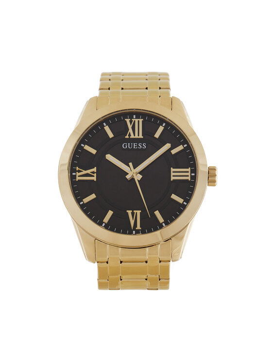Guess Часовник Elliot  GW0893G4 Златист за Мъже цена