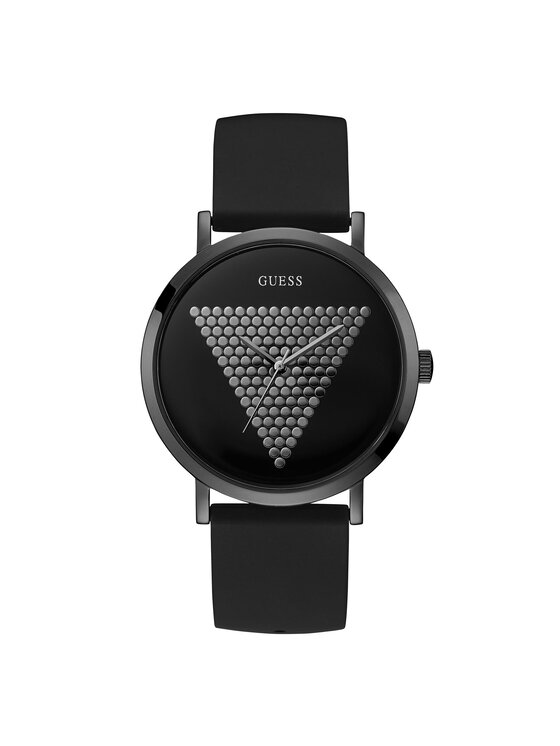 Guess Часовник Imprint W1161G2 Черен за Мъже цена