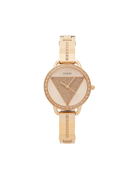 Guess Часовник Tri Bellini GW0914L2 Златист за Жени цена