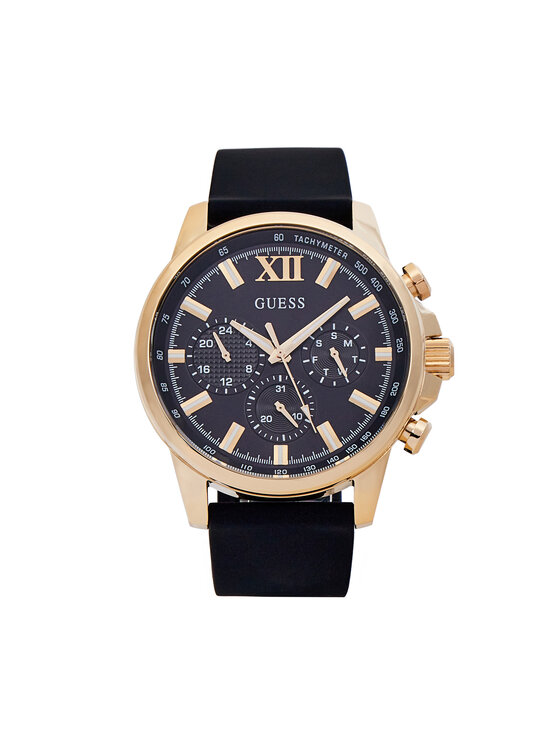 Guess Часовник Walker GW0913G2 Черен за Мъже цена