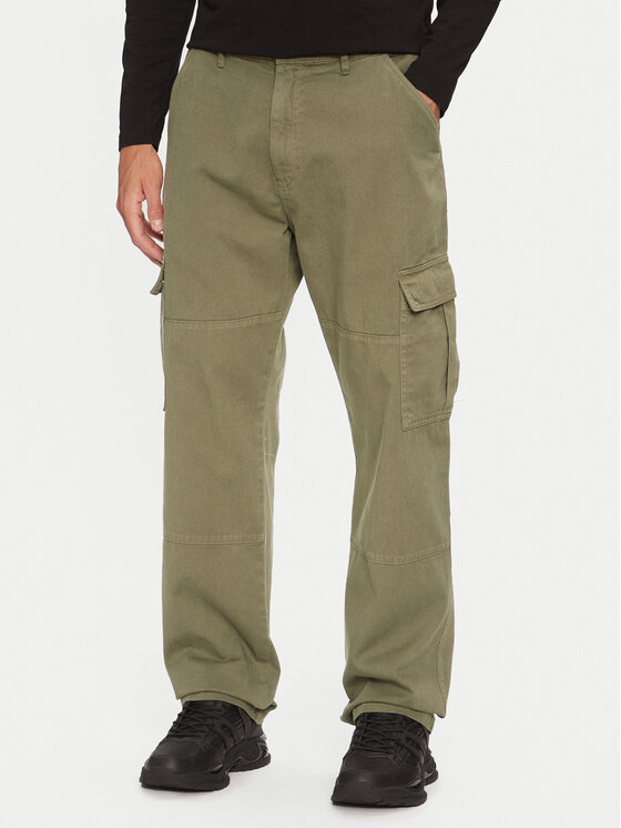 Guess Чино панталони M4YB40 WGCV1 Каки Regular Fit за Мъже цена