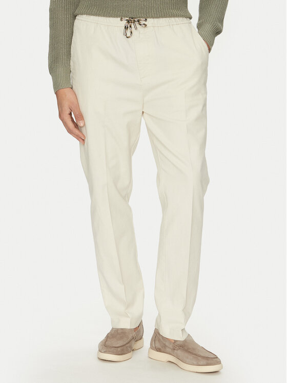 Guess Чино панталони M5GB79 WH4EA Бежов Regular Fit за Мъже цена
