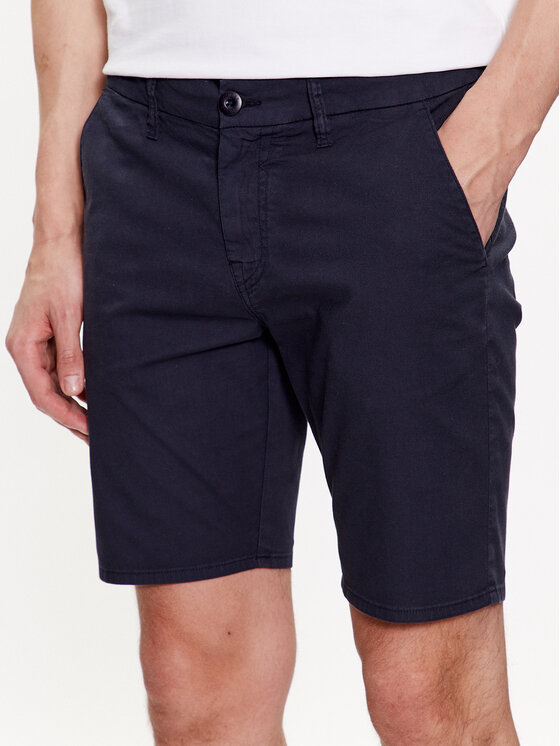 Guess Шорти от плат Daniel M3GD05 WFBW3 Тъмносин Skinny Fit за Мъже цена