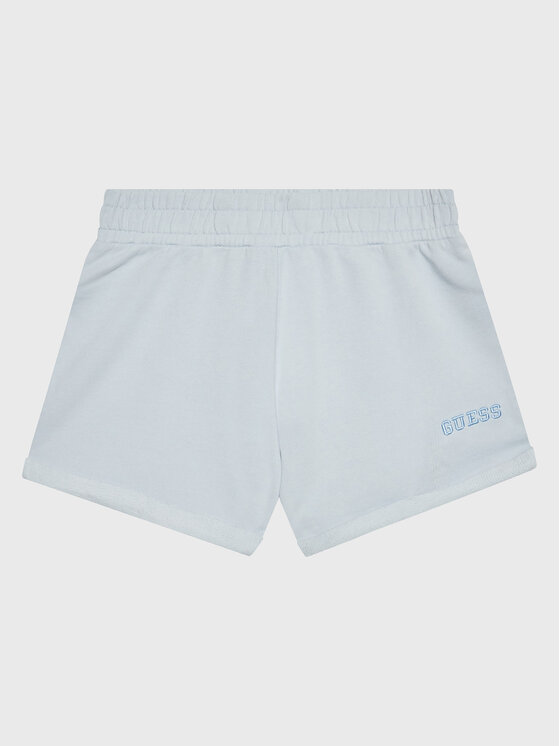 Guess Шорти от плат J3GD02 KA6R3 Син Regular Fit за Момичета цена