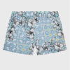 Guess Шорти от плат K3GD06 WFBN0 Син Relaxed Fit за Момичета цена