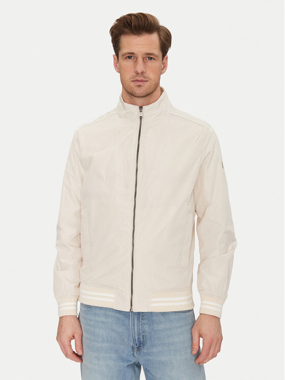 Guess Яке бомбър M5GL28 WH762 Бежов Regular Fit за Мъже цена