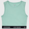 Guess топ J2YI34 KABR0 Син Slim Fit за Момичета цена