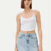 Guess топ V5GP16 K8RT2 Бял Regular Fit за Жени цена