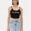 Guess топ V5GP16 K8RT2 Черен Regular Fit за Жени цена