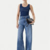 Guess топ W5YP00 KCXJ2 Тъмносин Classic Fit за Жени цена