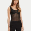 Guess топ W5YR29 Z37G0 Черен Regular Fit за Жени цена