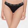 HUGO Бикини тип прашка Thong Stripe Pyp 50545700 Черен за Жени цена