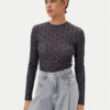 HUGO Блуза Diralina_10 50542422 Черен Slim Fit за Жени цена