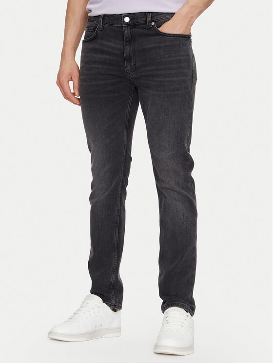 HUGO Дънки 50530591 Сив Extra Slim Fit за Мъже цена
