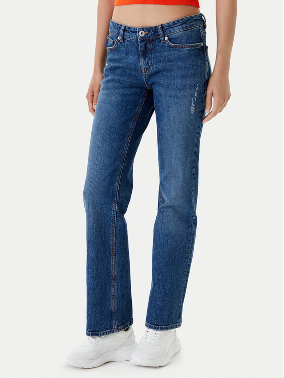 HUGO Дънки Gamera_B 50541565 Син Slim Fit за Жени цена
