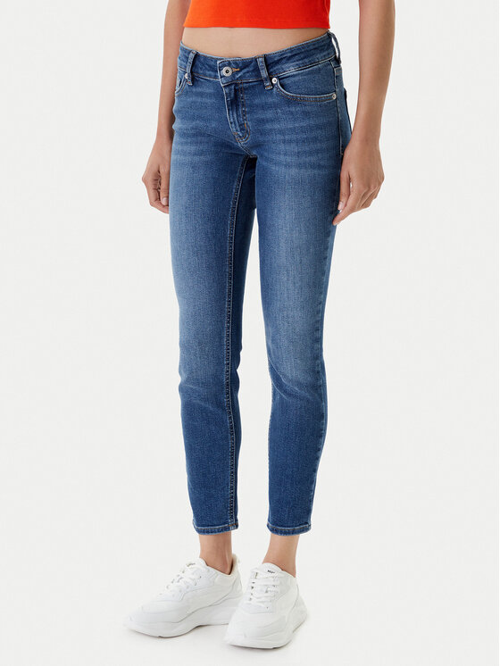 HUGO Дънки Garuka_B 50544493 Син Skinny Fit за Жени цена