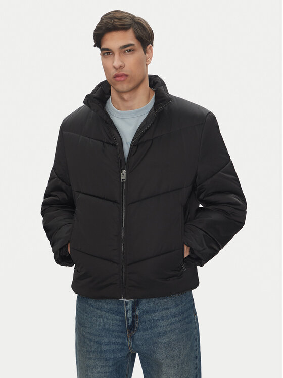 HUGO Зимно яке Bero2531 50541590 Черен Regular Fit за Мъже цена