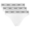 HUGO Комплект 3 чифта прашки Triplet Thong Stripe 50545680 Бял за Жени цена